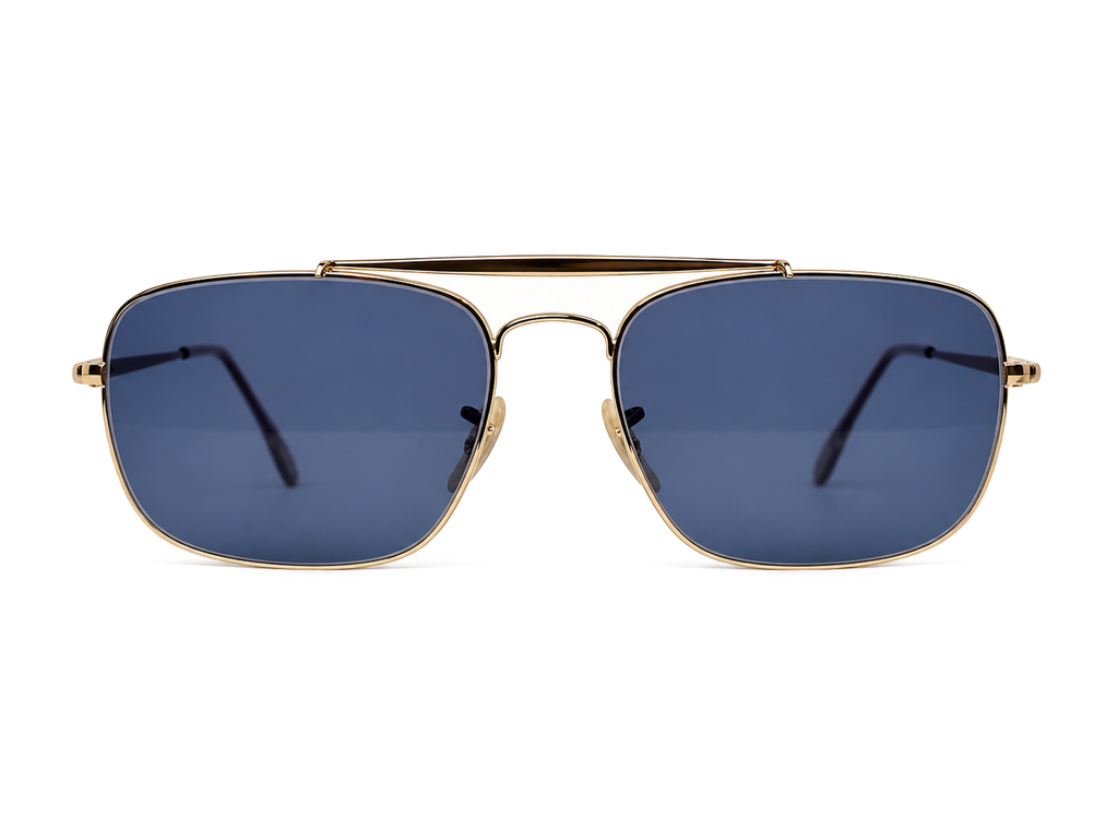 RV-033 · Ray-Ban — The Colonel · face · fond blanc neutre