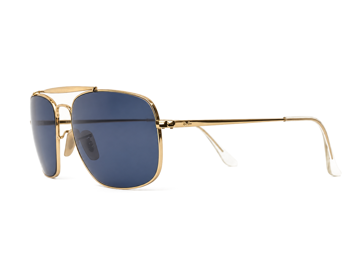 RV-033 · Ray-Ban — The Colonel · trois-quarts · fond blanc neutre